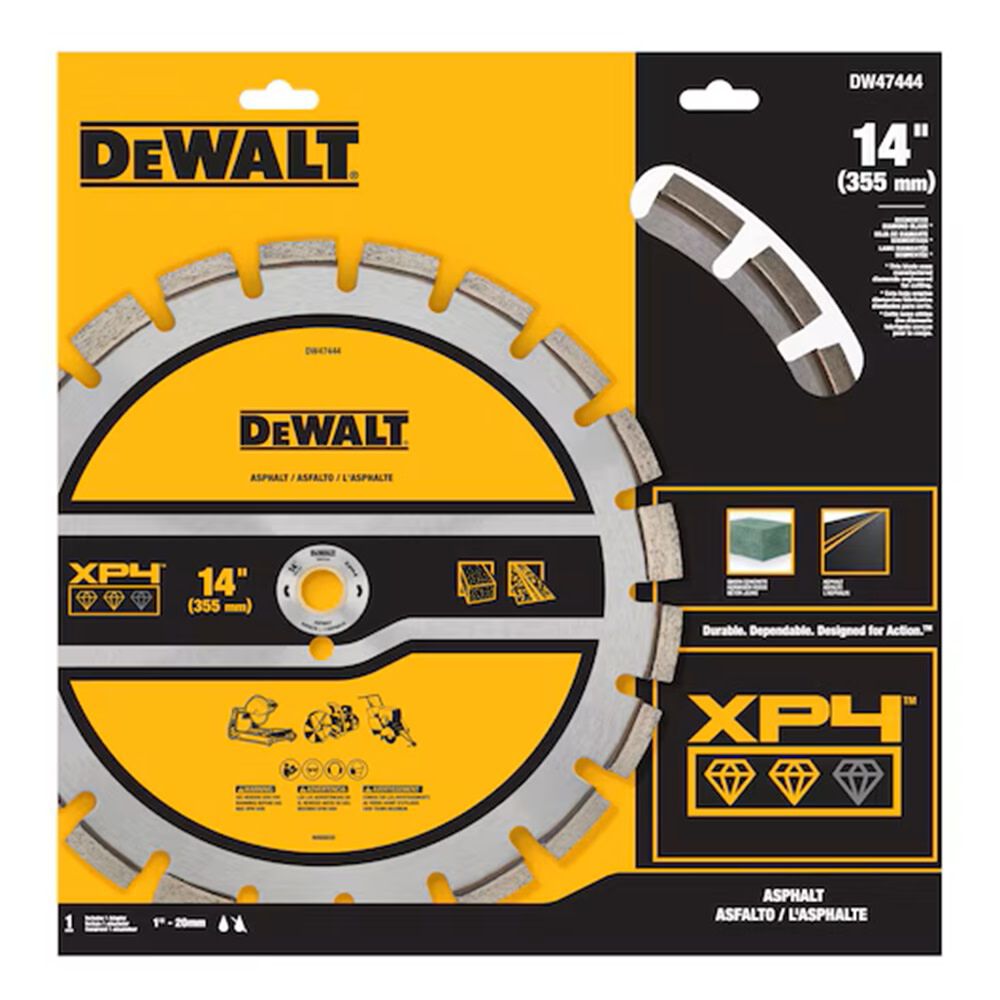 DeWalt DW47444 14IN SEGMENTED XP4 ASPHALT