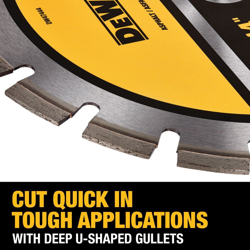DeWalt DW47944 9IN SEGMENTED XP4 ASPHALT