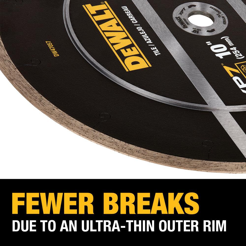 DeWalt DW47457 4IN CONTINUOUS XP7 TILE