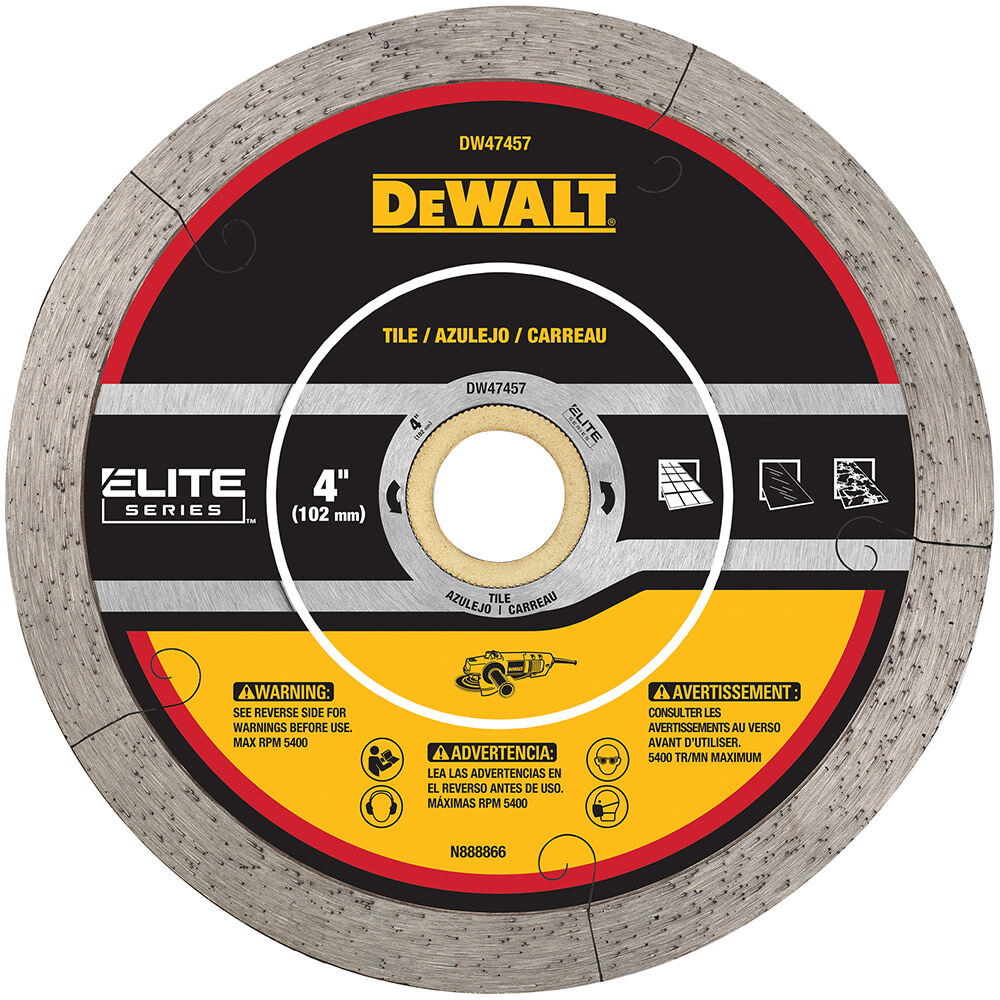 DeWalt DW47457 4IN CONTINUOUS XP7 TILE