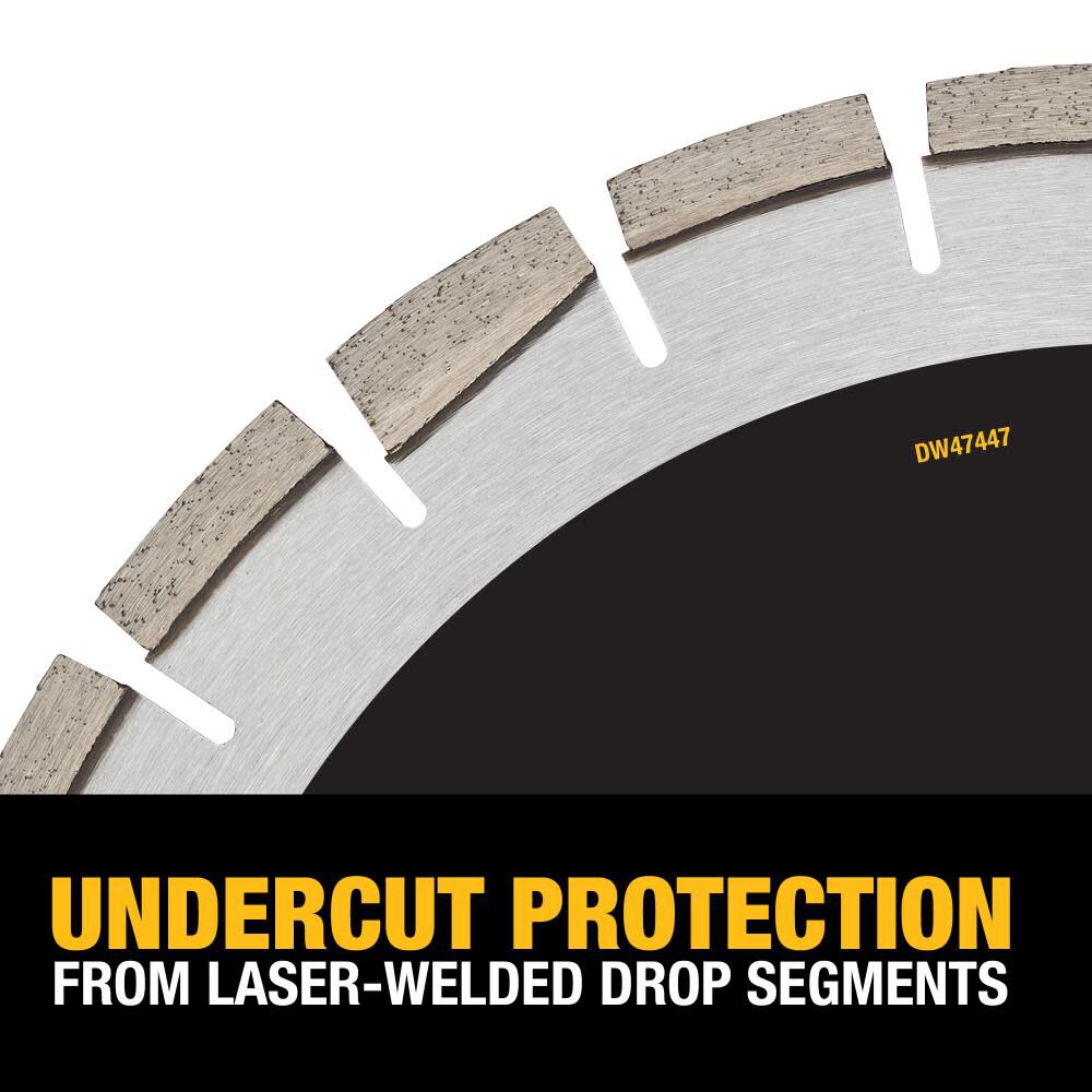 DeWalt DW47447 14IN SEGMENTED XP7 ASPHALT
