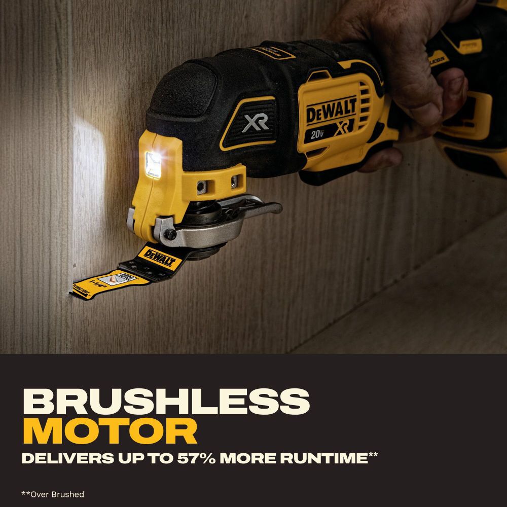DeWalt DCS356D1 20V MAX XR BRUSHLESS OSCILLATING TOOL