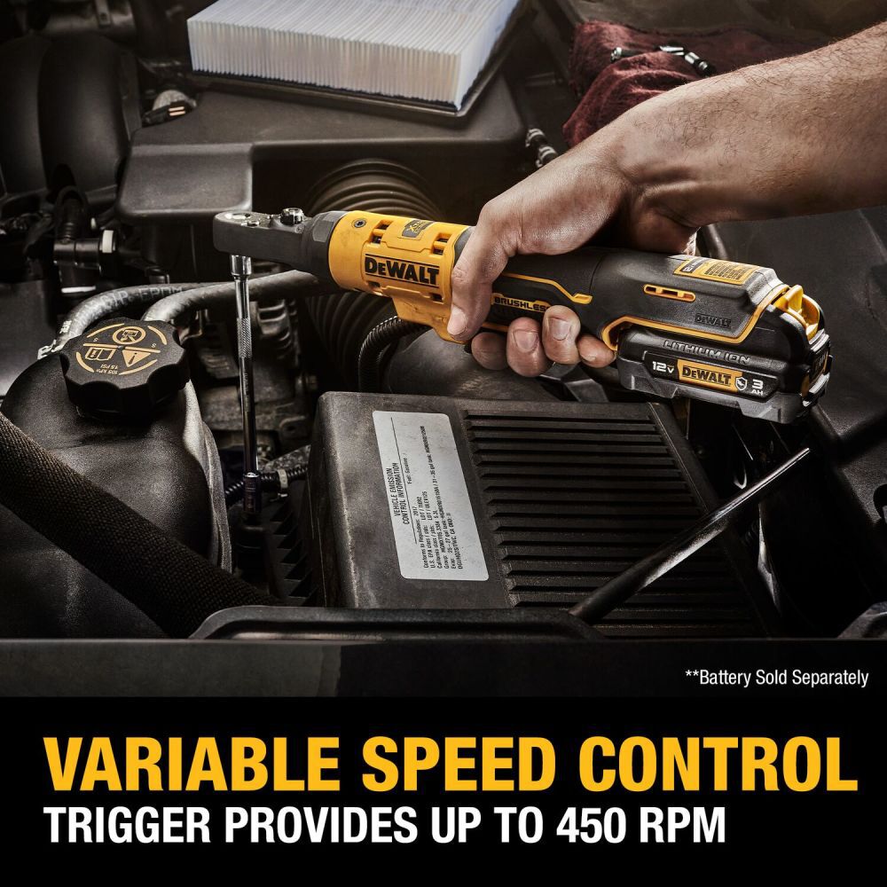 DeWalt DCF500B 12V 1/4IN TO 3/8IN BL COMPACT RATCHET