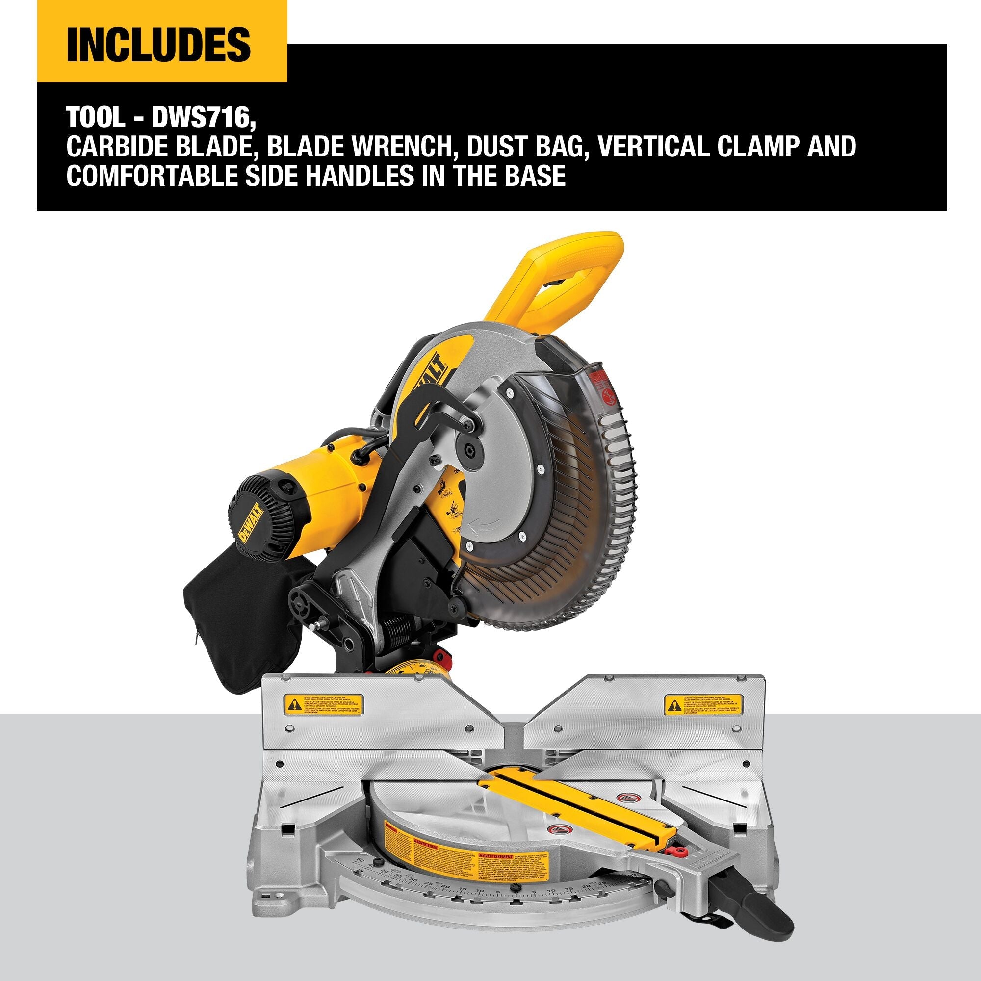 DEWALT DWS716 15AMP 12