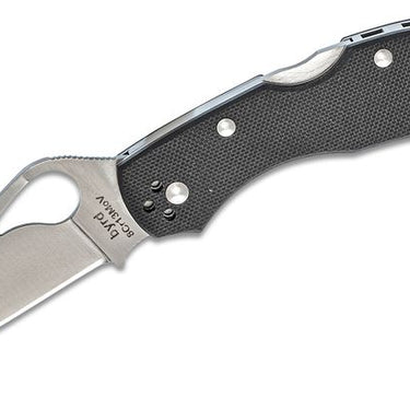 Spyderco Byrd Meadowlark 2 G-10 Black - PlainEdge (BY04GP2)