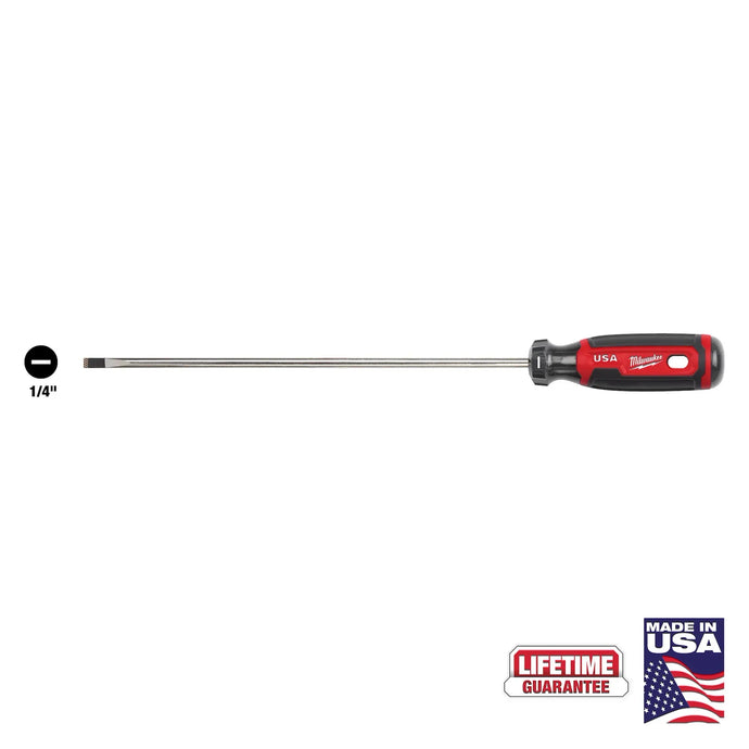 MILWAUKEE MT214 1/4" CABINET 10" CUSHION GRIP SCREWDRIVER USA