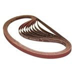 MAKITA 742304-1 1-1/8" x  21" Abrasive Belt, 100 Grit 10/pk