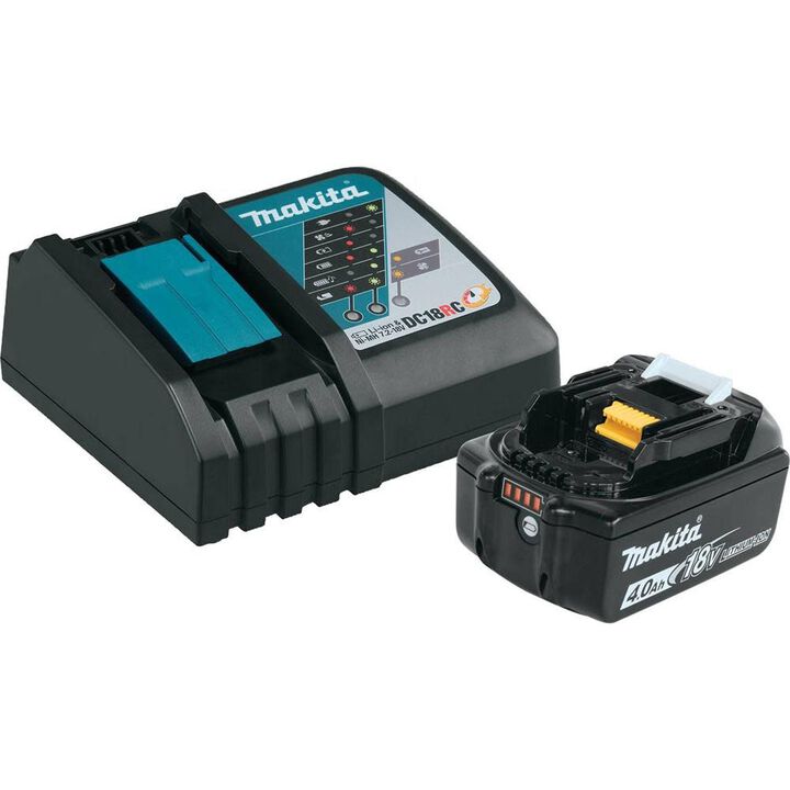 MAKITA BL1840BDC1 18V LXT 4.0 BATTERY W/ CHARGER