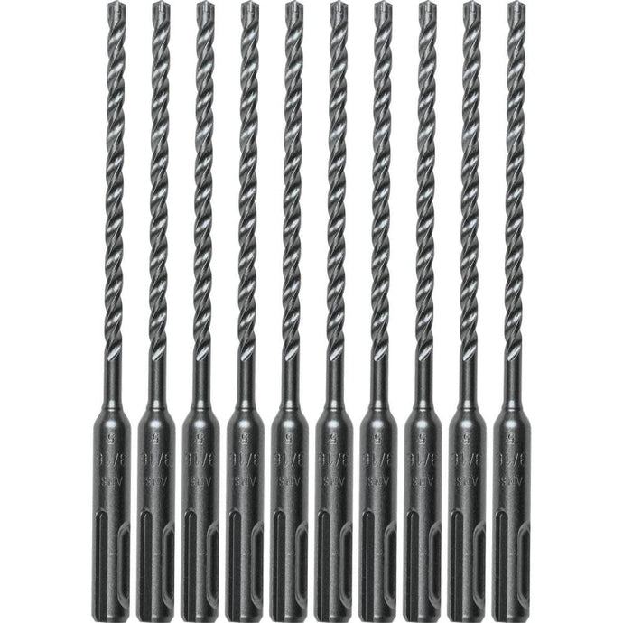 Makita 3/16" x 6" SDS-PLUS Bit, 3-Cutter,10pk b-61189