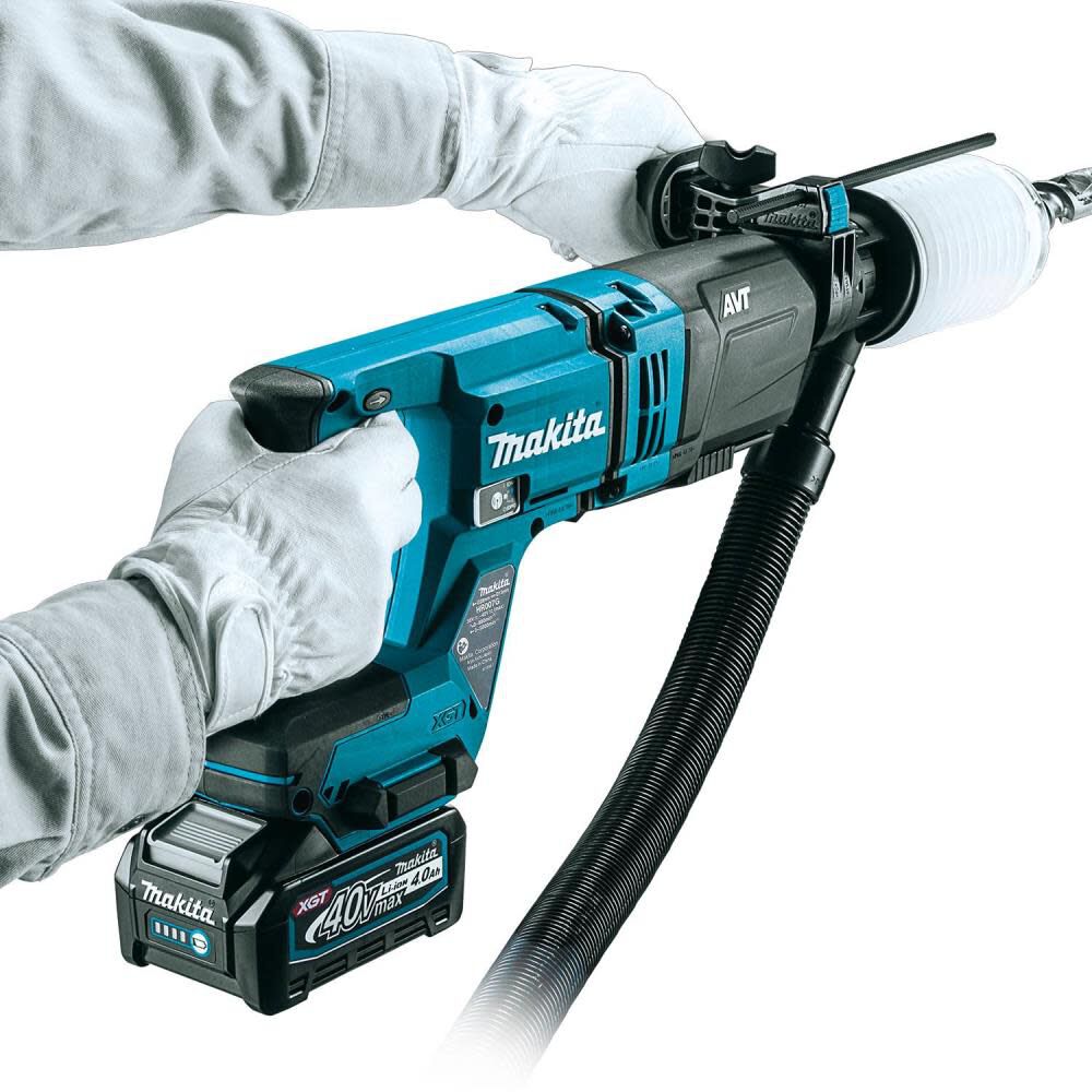 40v max xgt brushless cordless 1-1/8 in. rotary hammer (d-handle) kit, aft, aws capable