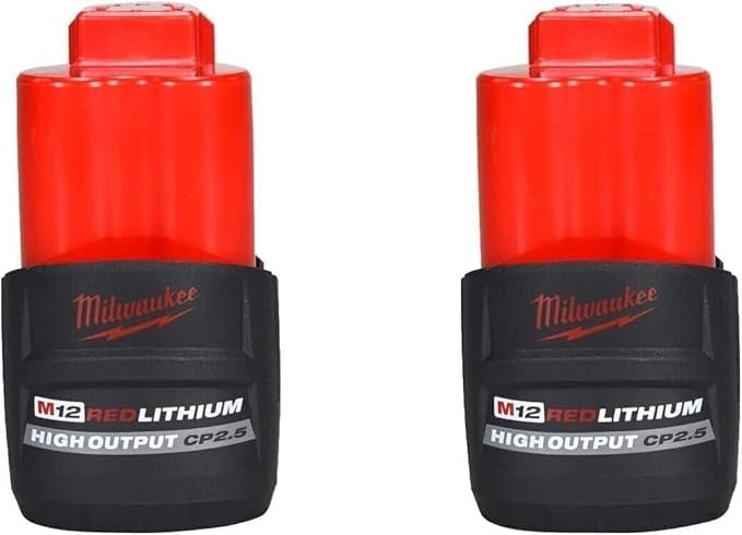 MILWAUKEE 48-11-2425 M12 HIGH OUTPUT CP2.5AH