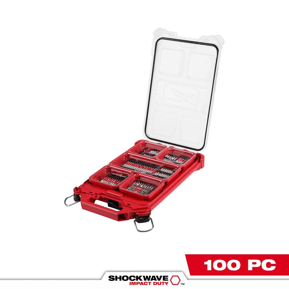 MILWAUKEE 48-32-4082 100PC SHOCKWAVE PACKOUT KIT