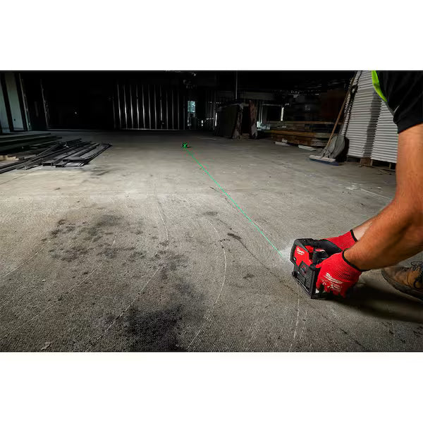Milwaukee 3622-21 M12™ Green Cross Line & Plumb Points Laser Kit