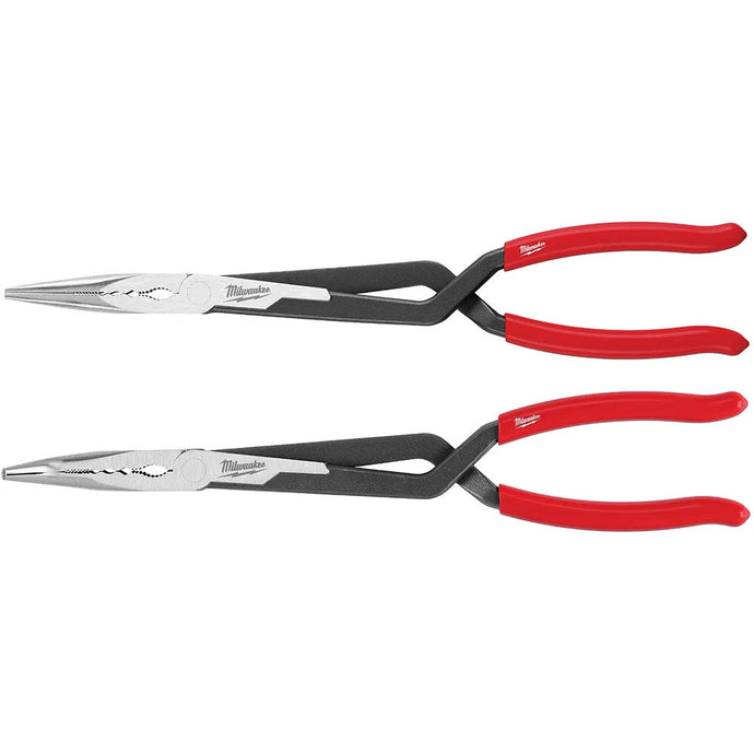 Milwaukee Our 13” Long Reach Pliers Set provides the 11744