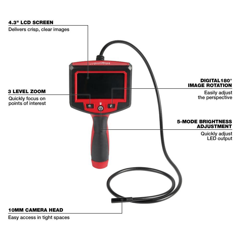 Milwaukee 2319-20 M-Spector™ 4’ Inspection Camera