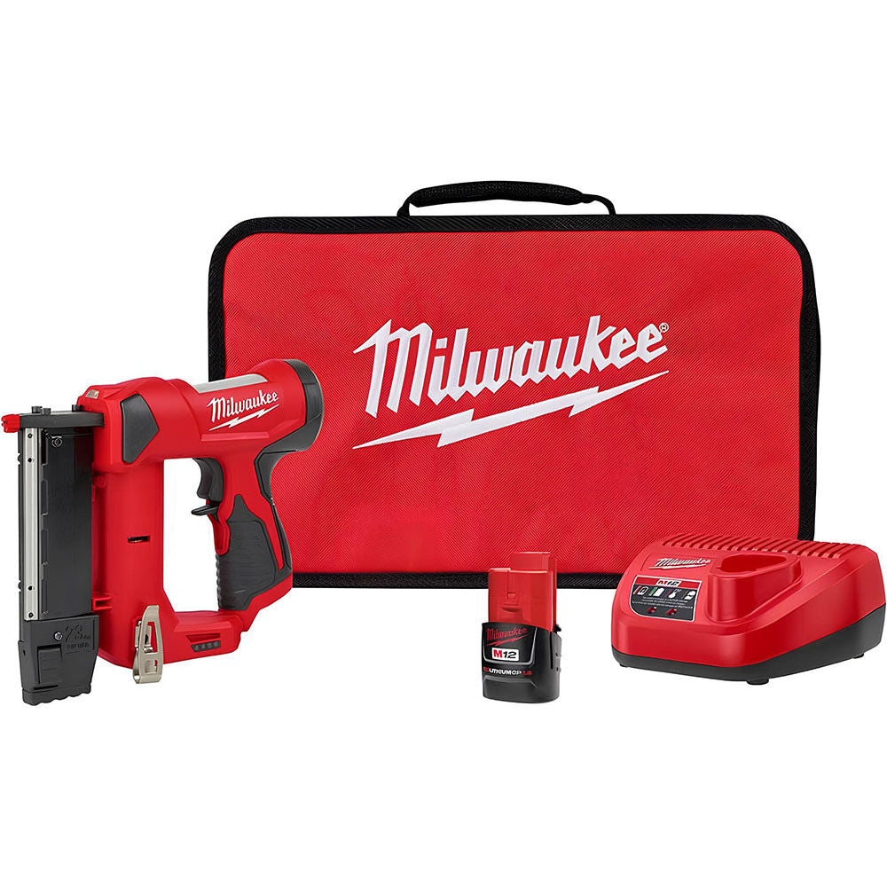 Milwaukee 2540-21 M12™ 23 Gauge Pin Nailer Kit