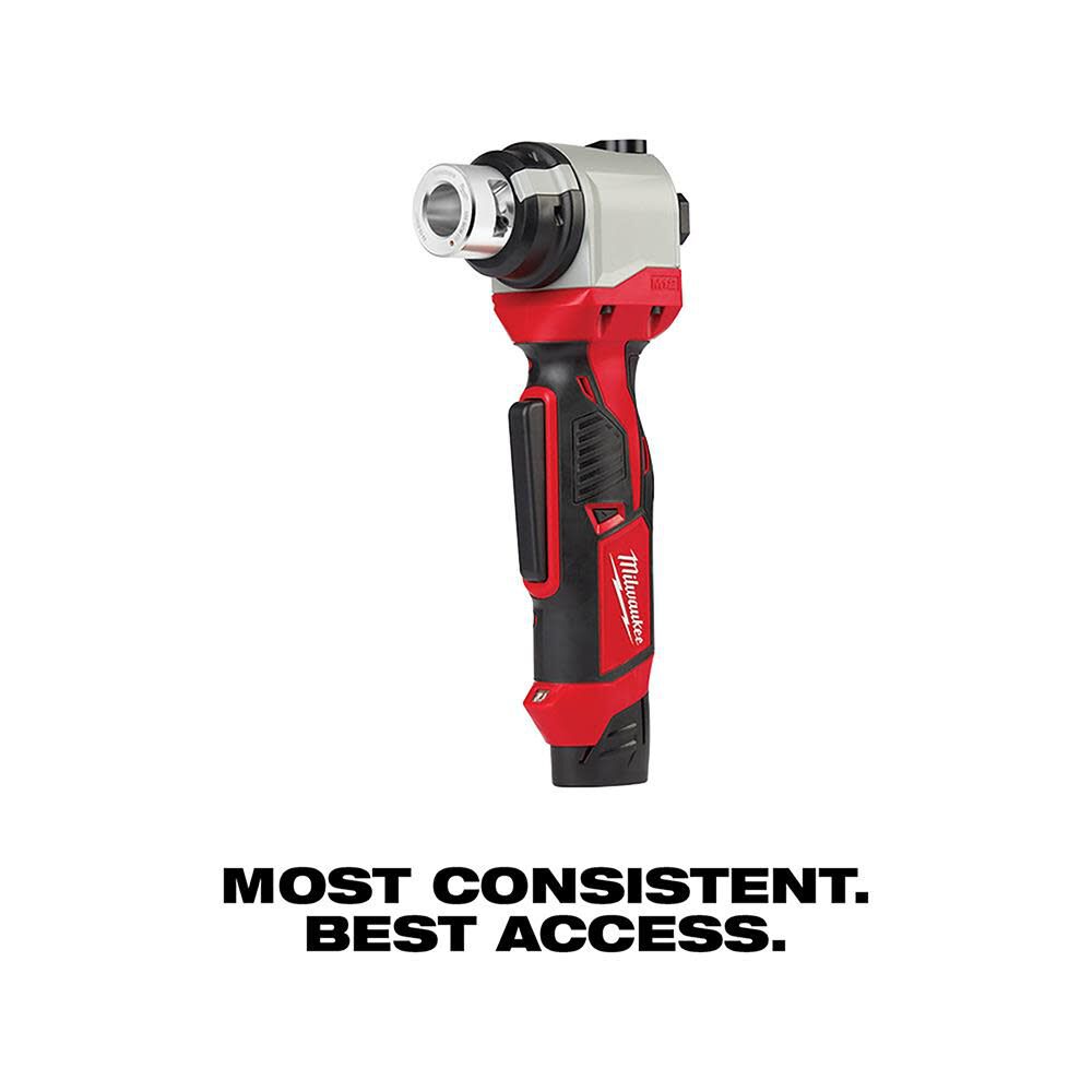Milwaukee 2435CU-21S M12™ Cable Stripper Kit with 17 Cu THHN / XHHW Bushings
