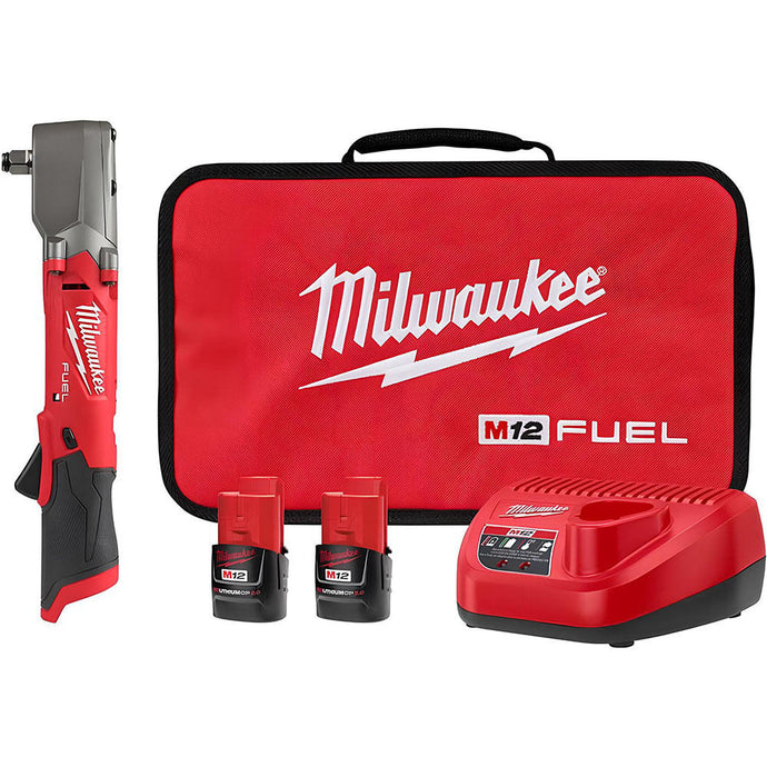 Milwaukee 2565-22 M12 FUEL™ 1/2" Right Angle Impact Wrench w/ Friction Ring Kit