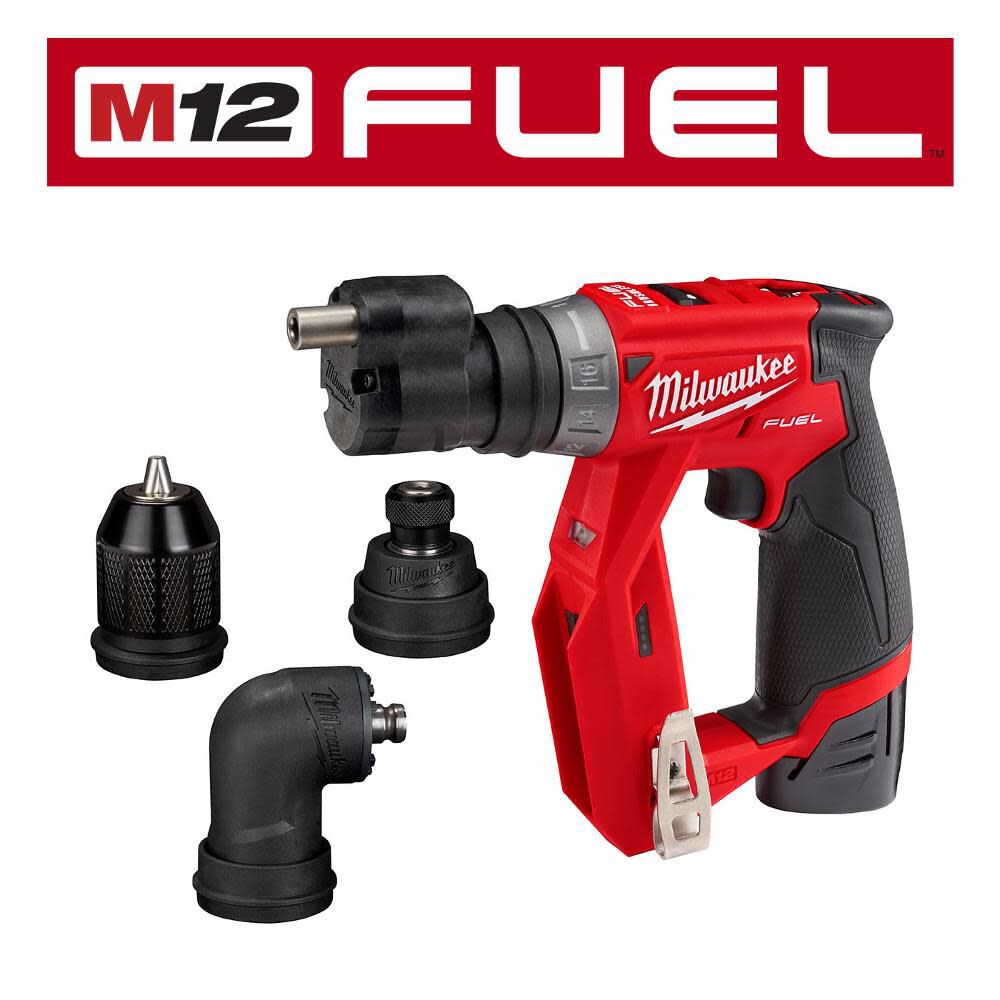 Milwaukee 2505-22 M12 FUEL™ Installation Drill/Driver Kit