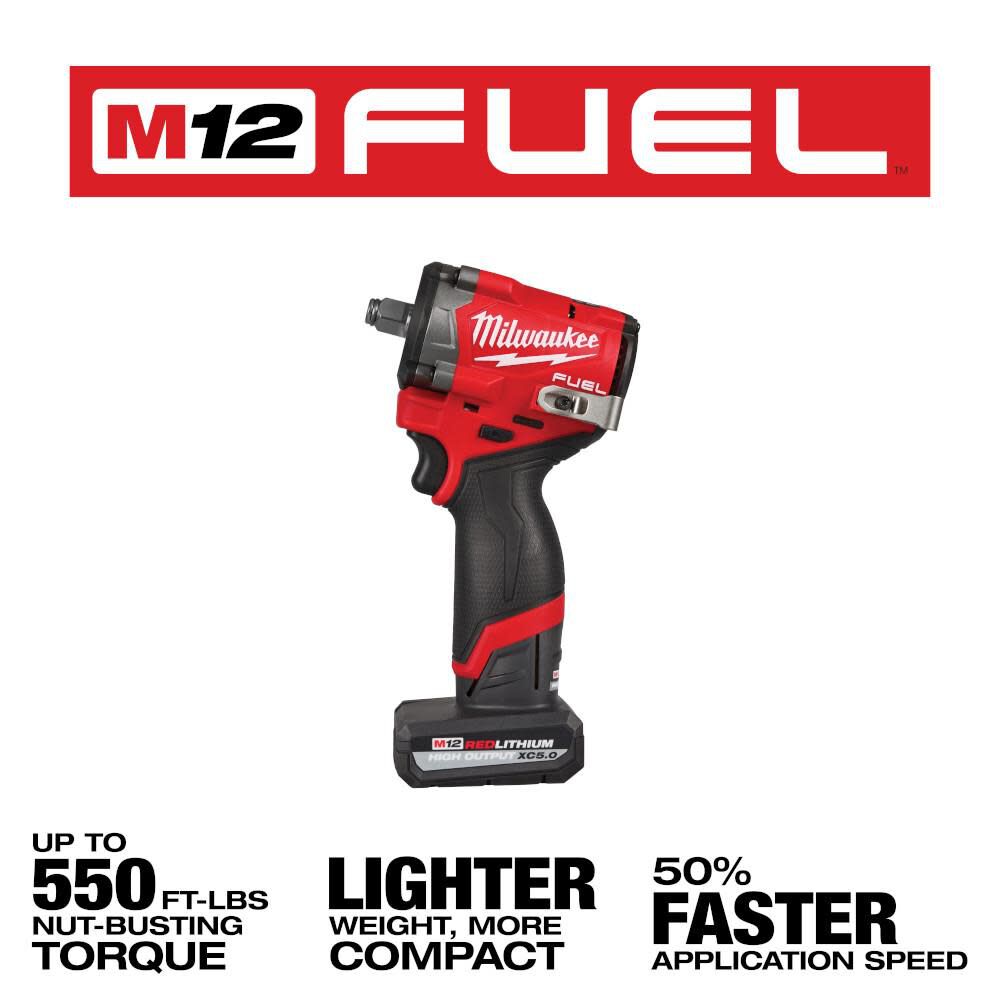 MILWAUKEE 2563-22 M12 FUEL 1/2