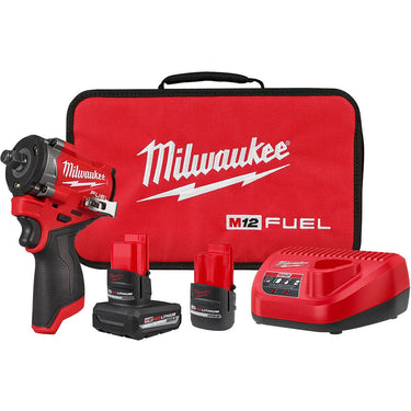 MILWAUKEE 2563-22 M12 FUEL 1/2" STUBBY IMPACT KIT