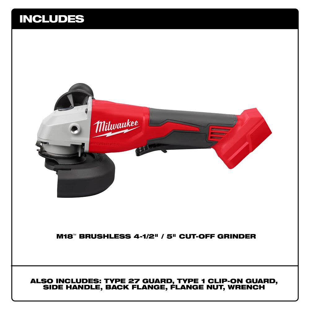 Milwaukee 2686-20 M18™ Brushless 4-1/2