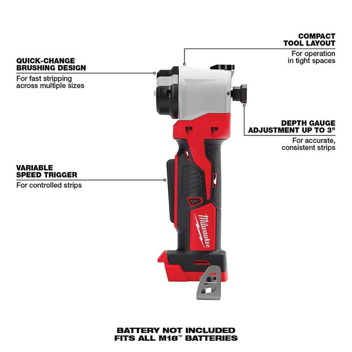 Milwaukee 2935-20 M18™ Cable Stripper (Tool-Only)