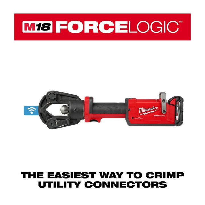 Milwaukee 2876-22 M18™ FORCE LOGIC™ 11T Dieless Latched Linear Utility Crimper