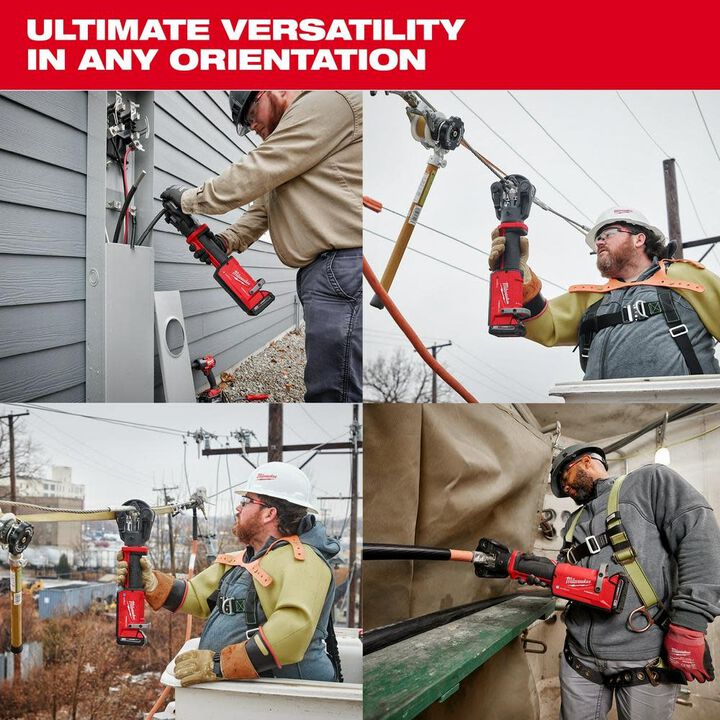Milwaukee 2876-22 M18™ FORCE LOGIC™ 11T Dieless Latched Linear Utility Crimper