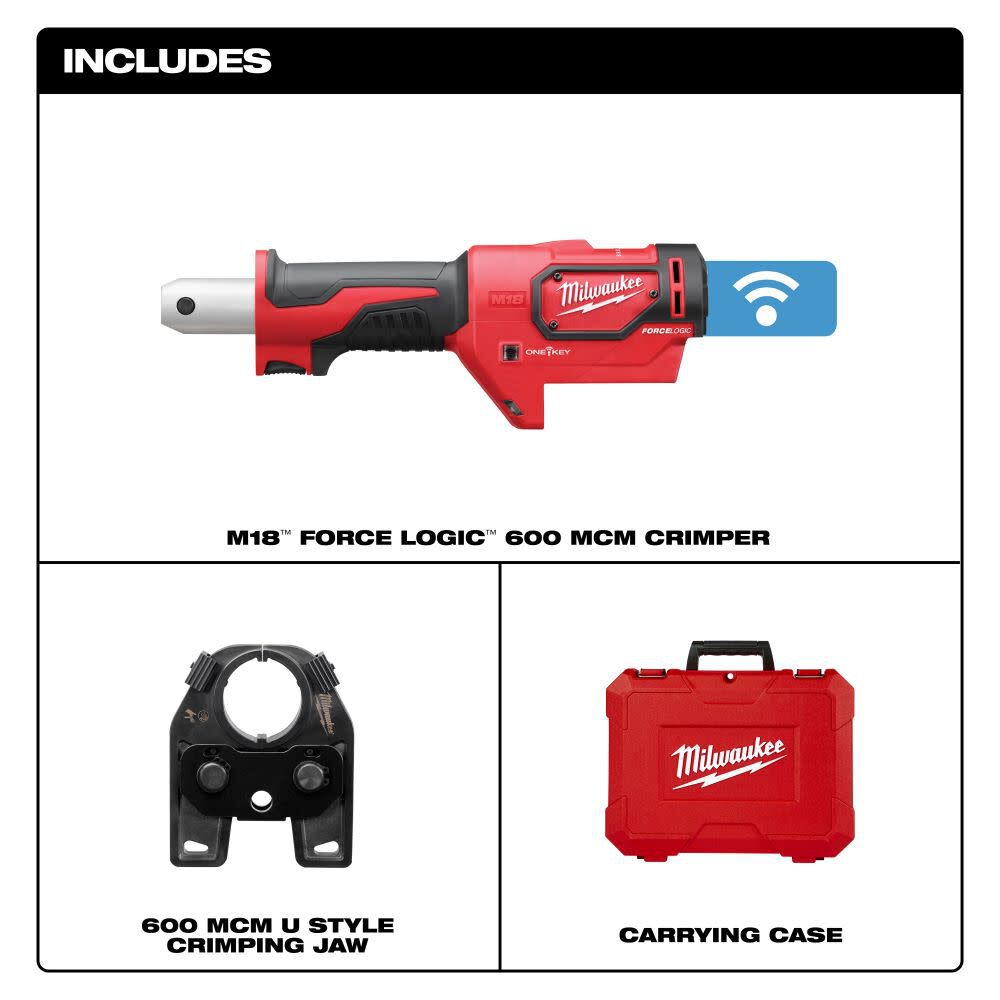 Milwaukee 2679-20 600 MCM COMMERCIAL CRIMPER