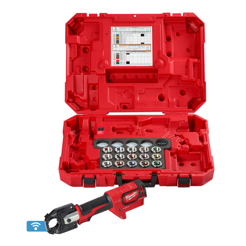 Milwaukee 2679-600CU M18™ FORCE LOGIC™ 600 MCM Crimper with #8 - 600 MCM Cu Dies