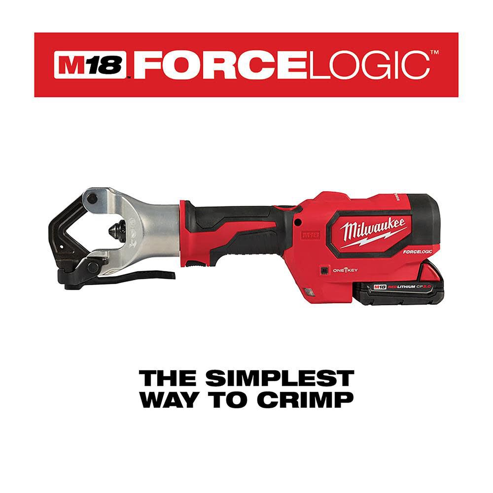 Milwaukee 2877-22 M18™ FORCE LOGIC™ 750 MCM Dieless Crimper