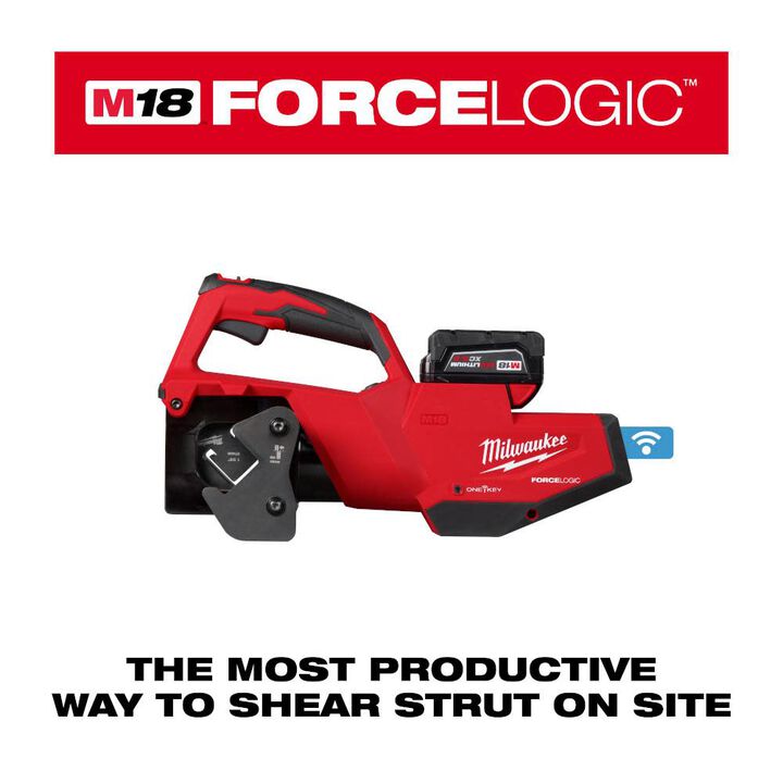 Milwaukee 2933-21 M18™ FORCE LOGIC™ Single Channel Strut Shear Kit