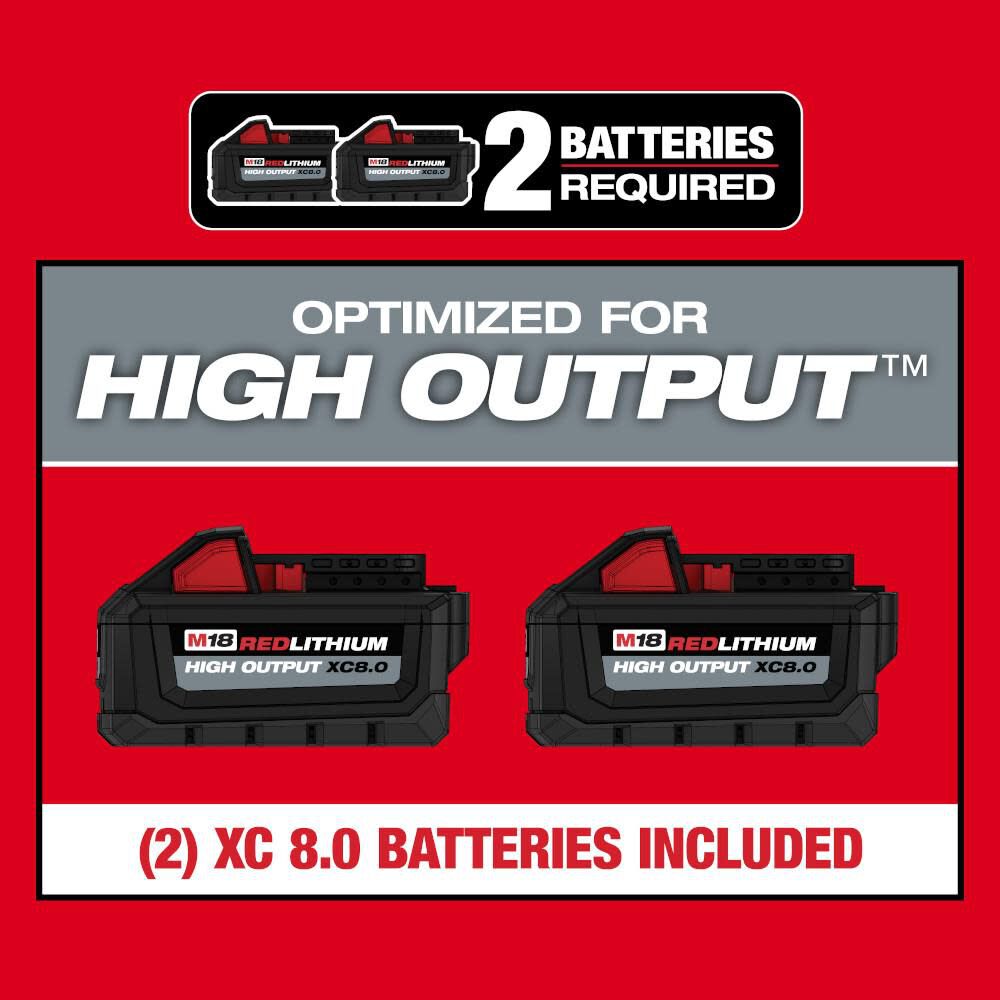 Milwaukee 3006-22 M18 FUEL™ 17” Dual Battery String Trimmer Kit