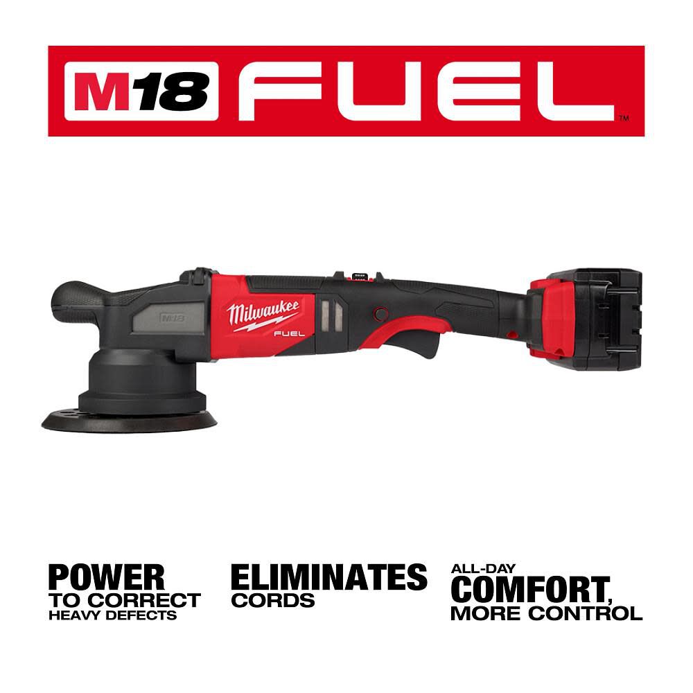 Milwaukee 2685-22HD M18 FUEL™ 21mm Random Orbital Polisher Kit