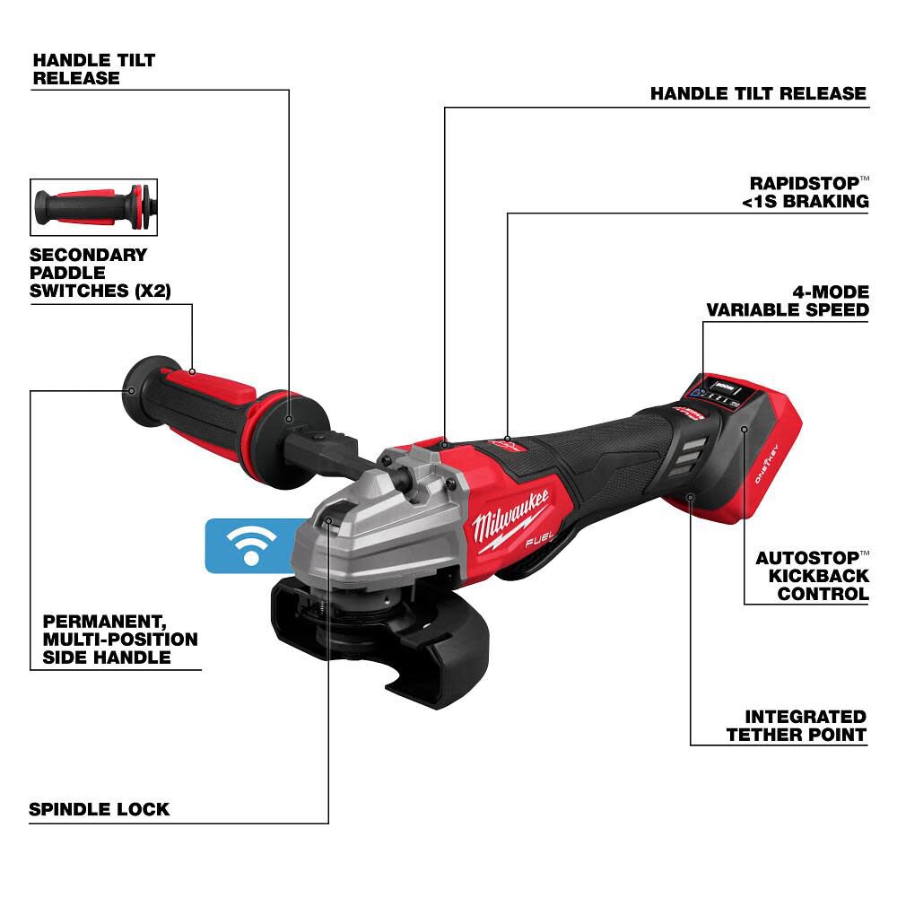 Milwaukee 2986-20 M18 FUEL™ 4-1/2