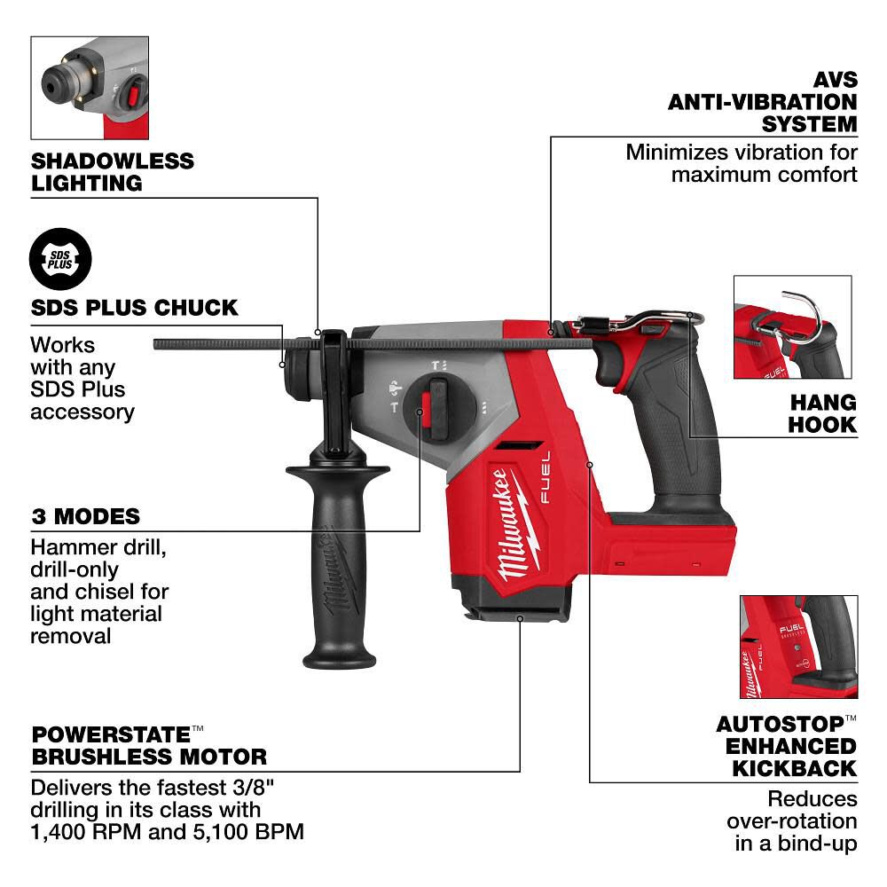 Milwaukee 2908-20 M18 FUEL™ 5/8