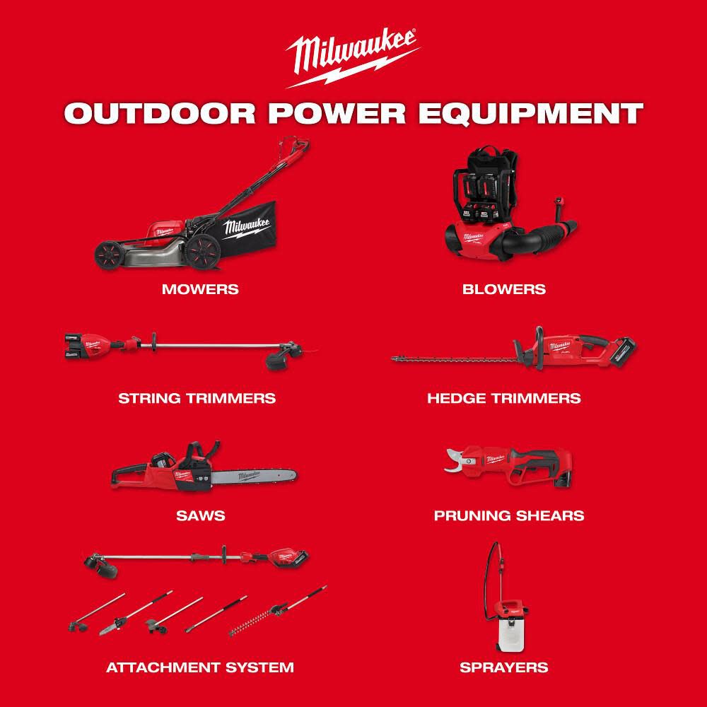 Milwaukee 3035-21 M18 FUEL™ Extended Pole Articulating Hedge Trimmer Kit