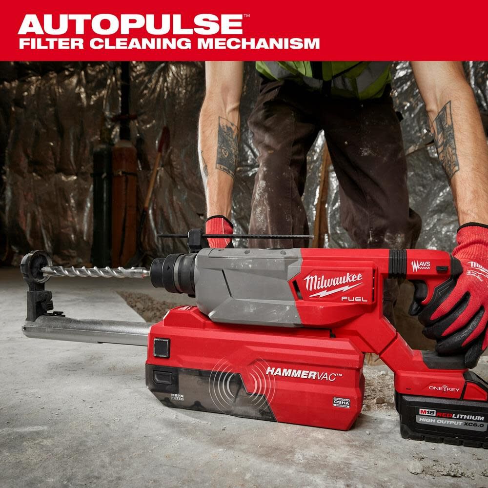 Milwaukee 2916-DE M18 FUEL™ HAMMERVAC™ 1-1/4
