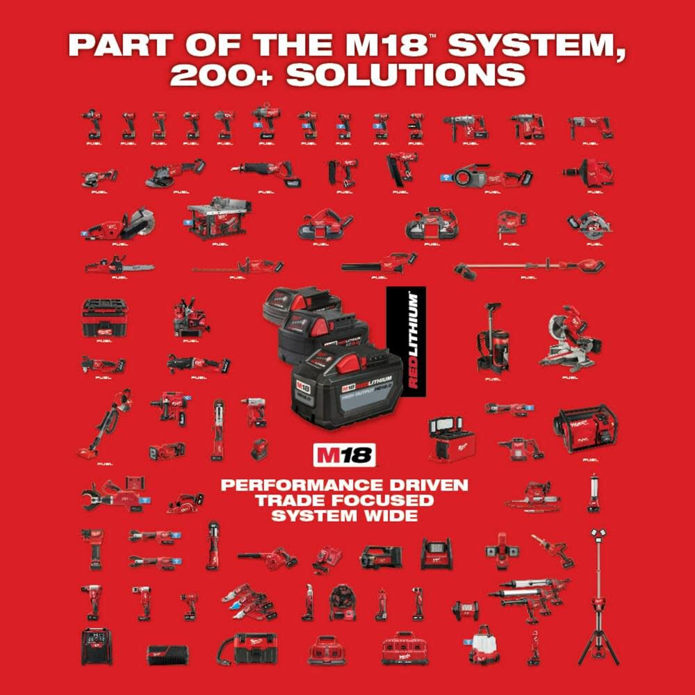 Milwaukee 2915-DE M18 FUEL™ HAMMERVAC™ 1-1/8