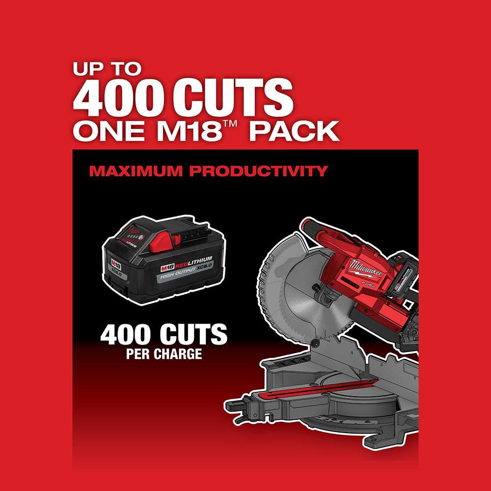 Milwaukee 2734-20 M18 FUEL™ Dual Bevel Sliding Compound Miter Saw