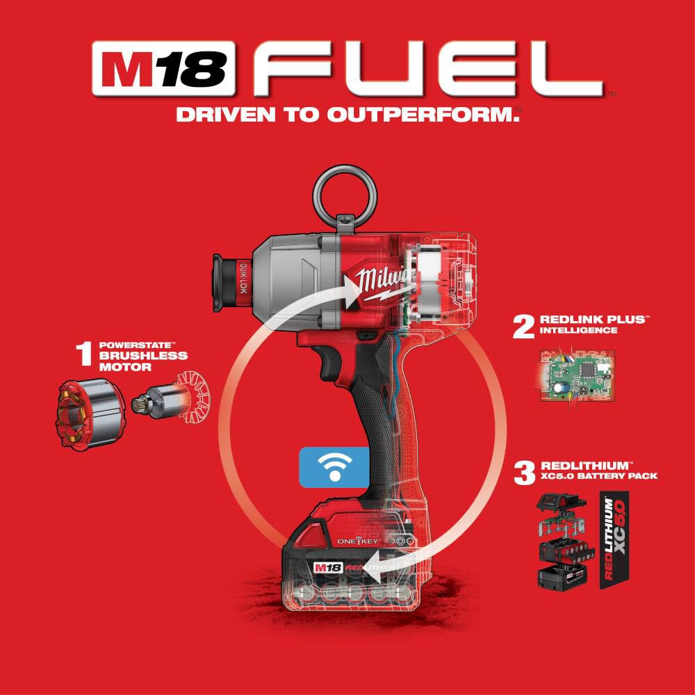 MILWAUKEE 2865-22 M18 FUEL 7/16