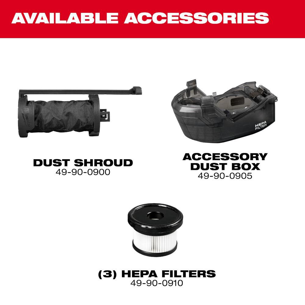 Milwaukee 3311-22 M18 FUEL™ Overhead Rotary Hammer w/ Integrated Dust Extraction