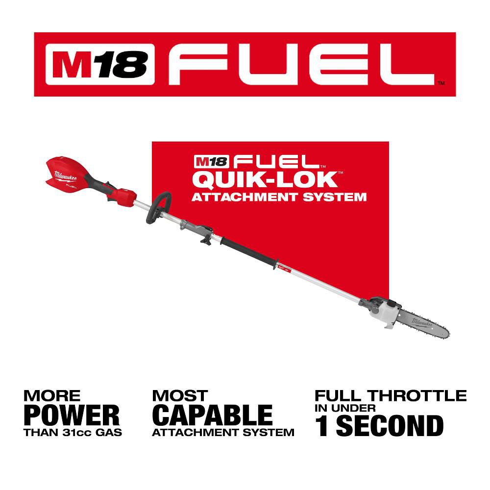 Milwaukee 3016-20PS M18 FUEL™ Pole Saw w/ QUIK-LOK™
