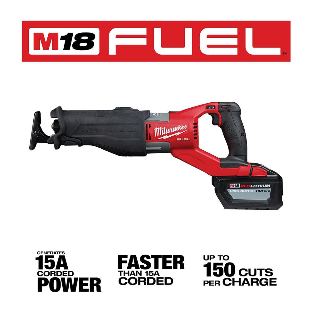Milwaukee 2722-21HD M18 FUEL™ SUPER SAWZALL® Reciprocating Saw Kit