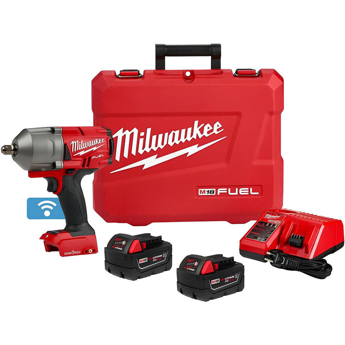 Milwaukee 2862-22R M18 FUEL™  w/ ONE-KEY™ High Torque Impact Wrench 1/2" Pin Detent Kit
