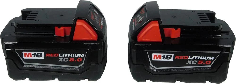 MILWAUKEE M18™ REDLITHIUM™ XC5.0 Extended Capacity Battery (Two Pack) 48-11-1852