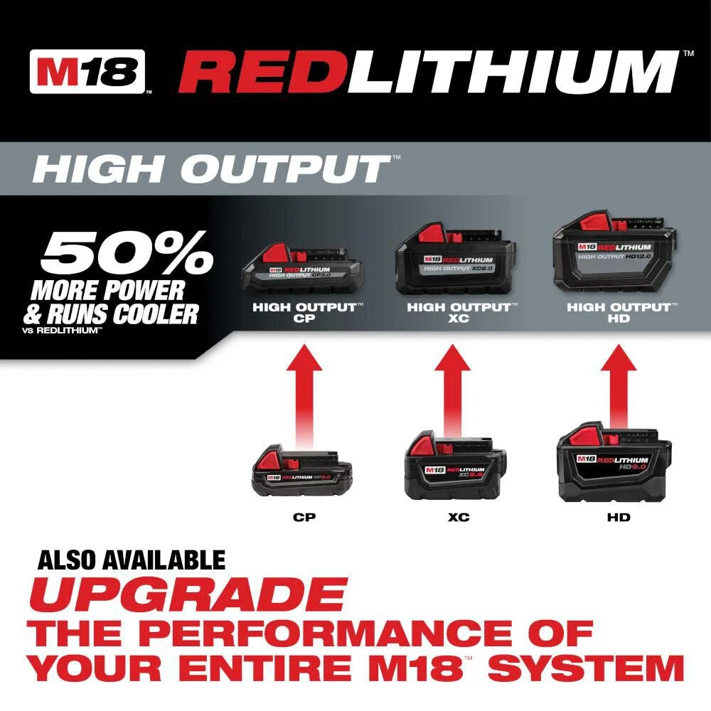 MILWAUKEE M18™ REDLITHIUM™ XC5.0 Extended Capacity Battery (Two Pack) 48-11-1852