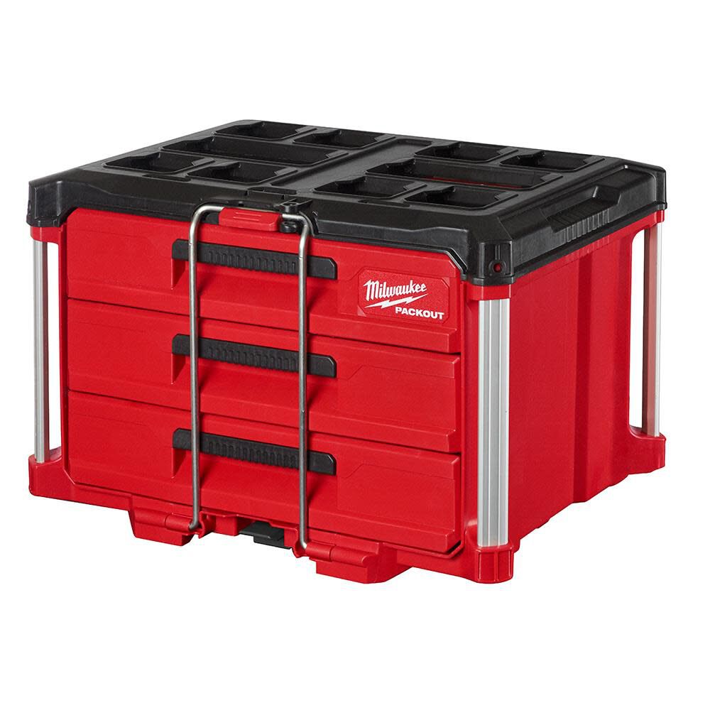 MILWAUKEE 48-22-8443 PACKOUT 3-Drawer Tool Box