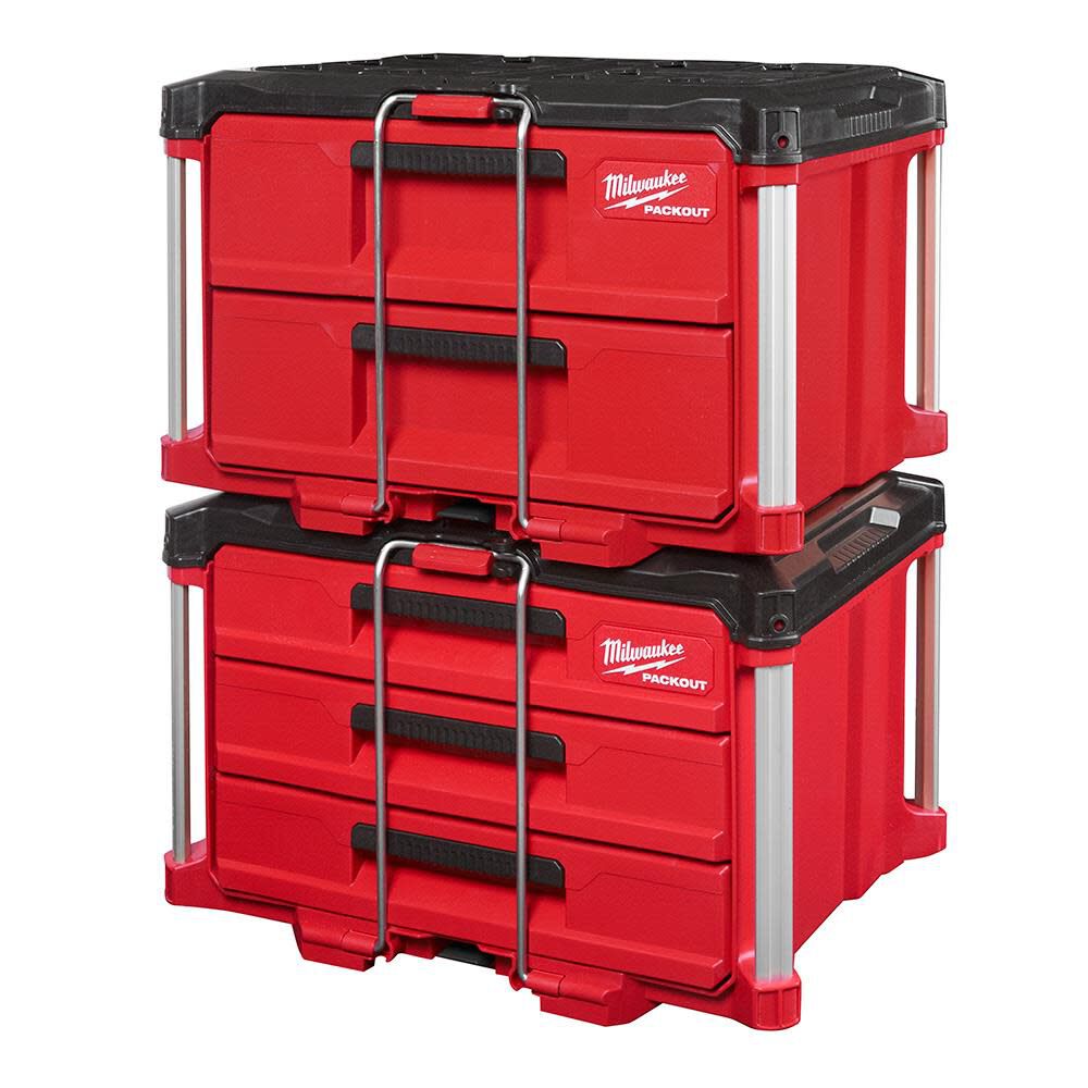 MILWAUKEE 48-22-8443 PACKOUT 3-Drawer Tool Box